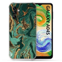 Coque Pour Samsung Galaxy A04S Texture Marbre Vert