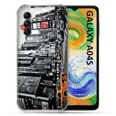 Coque Pour Samsung Galaxy A04S Voyage Amerique USA New York Taxi