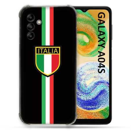 Coque Pour Samsung Galaxy A04S Voyage Italie 3 Noir