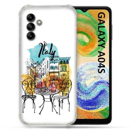 Coque Pour Samsung Galaxy A04S Voyage Italie Vintage