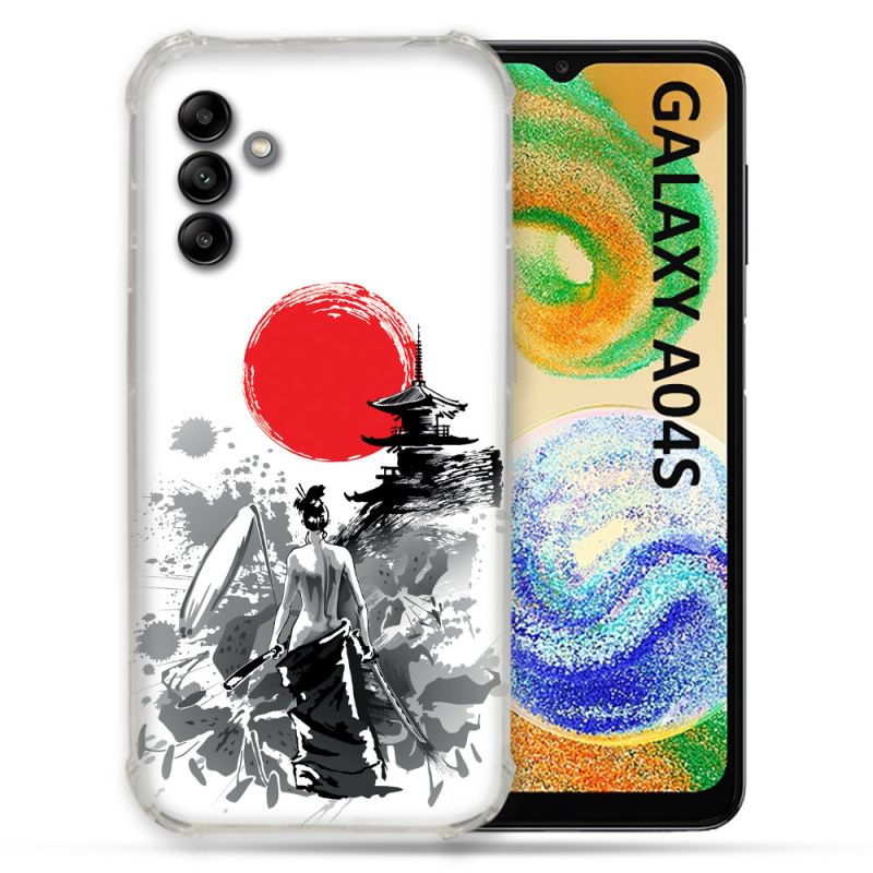Coque Pour Samsung Galaxy A04S Voyage Japon Femme