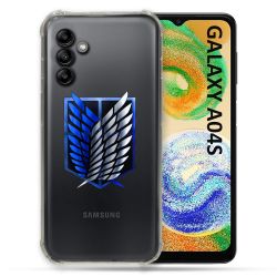 Coque Transparente Pour Samsung Galaxy A04S Attaque Titan Logo