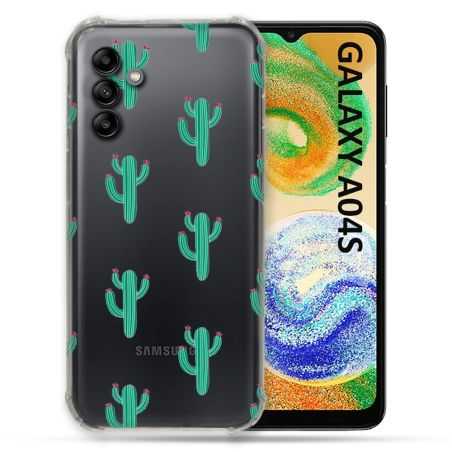 Coque Transparente Pour Samsung Galaxy A04S Cactus