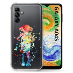 Coque Transparente Pour Samsung Galaxy A04S Dobby Colore
