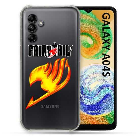 Coque Transparente Pour Samsung Galaxy A04S Fairy Tail