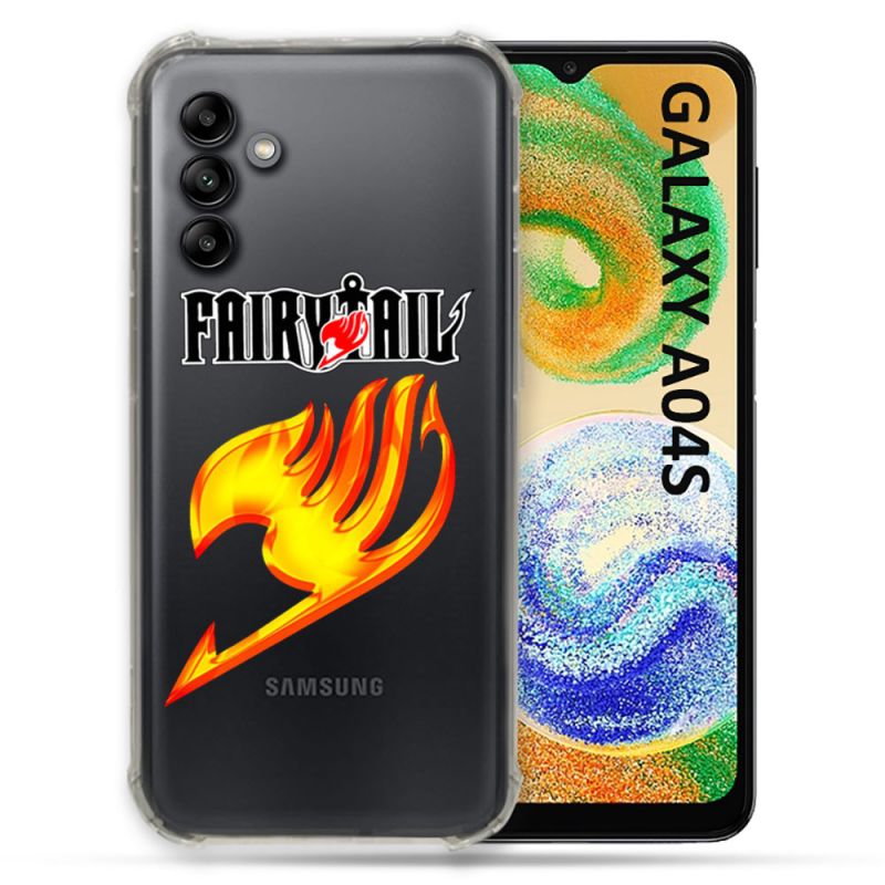 Coque Transparente Pour Samsung Galaxy A04S Fairy Tail