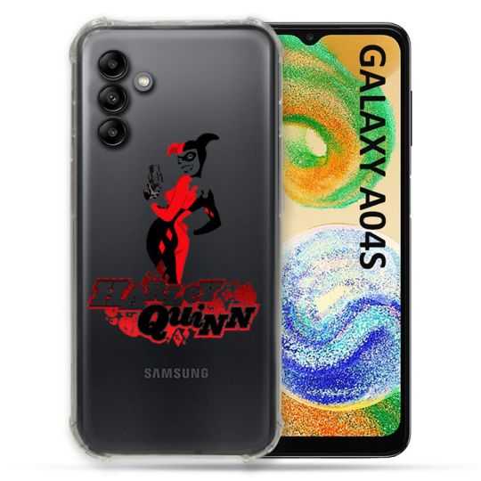 Coque Transparente Pour Samsung Galaxy A04S Harley Quinn