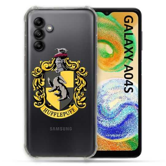 Coque Transparente Pour Samsung Galaxy A04S Harry Potter Hufflepuff