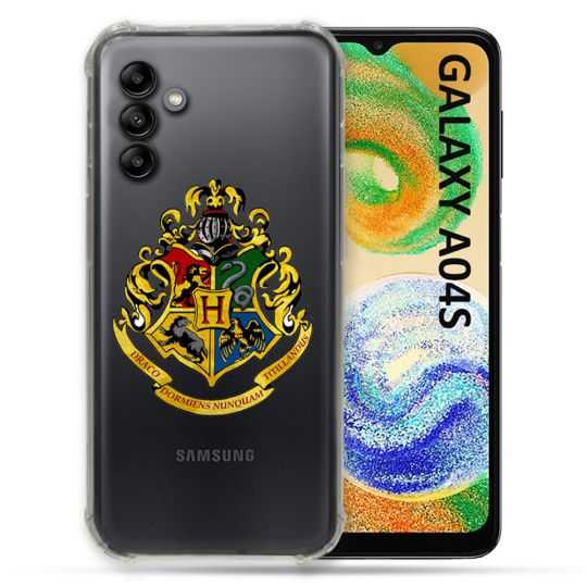 Coque Transparente Pour Samsung Galaxy A04S Harry Potter Poudlard