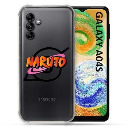 Coque Transparente Pour Samsung Galaxy A04S Naruto Logo