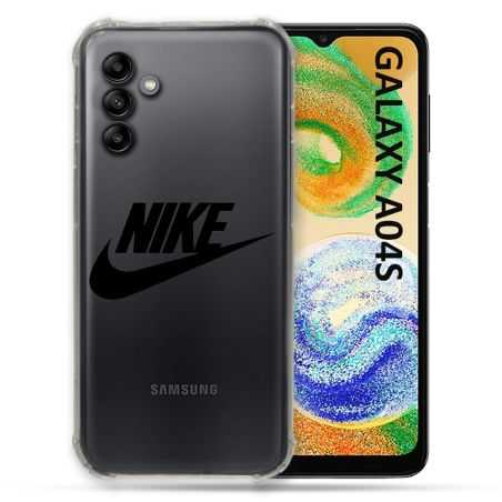 Coque Transparente Pour Samsung Galaxy A04S Nike