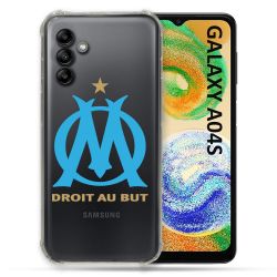 Coque Transparente Pour Samsung Galaxy A04S Olympique Marseille OM