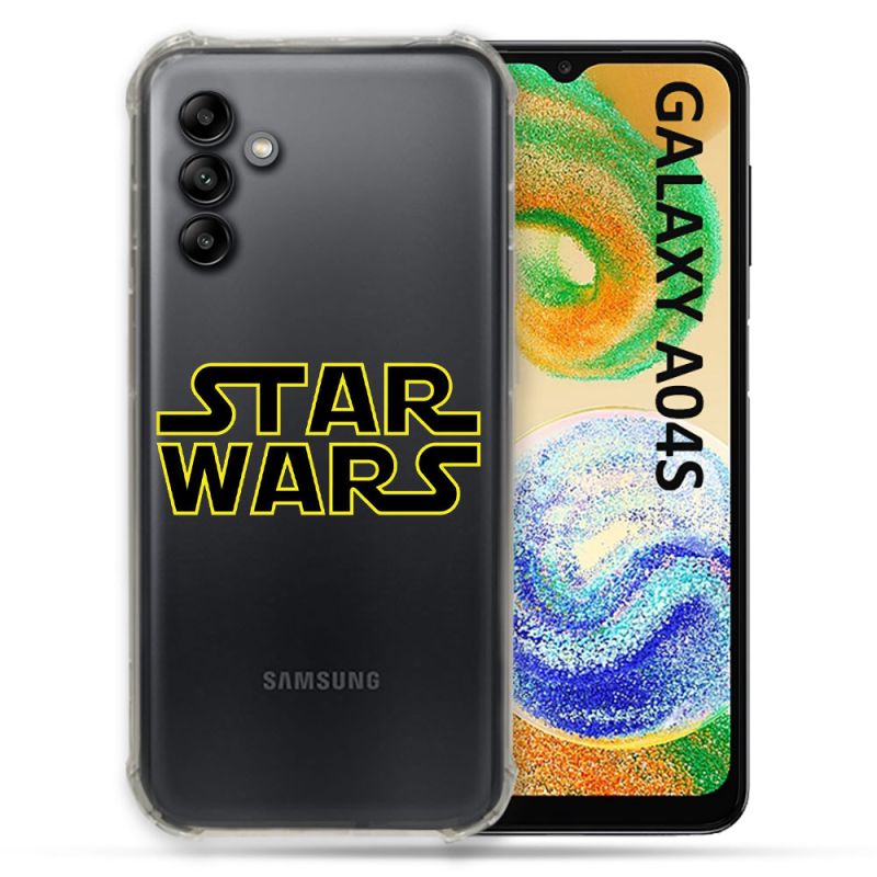 Coque Transparente Pour Samsung Galaxy A04S Star Wars