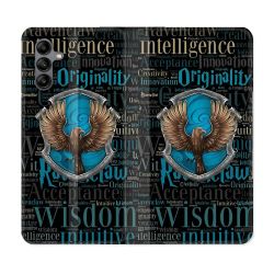 Housse cuir portefeuille Pour Samsung Galaxy A04S Harry Potter Serdaigle