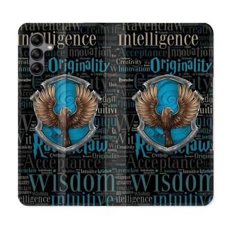 Housse cuir portefeuille Pour Samsung Galaxy A04S Harry Potter Serdaigle