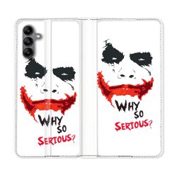 Housse cuir portefeuille Pour Samsung Galaxy A04S Joker Blanc