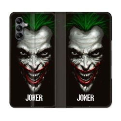 Housse cuir portefeuille Pour Samsung Galaxy A04S Joker Noir