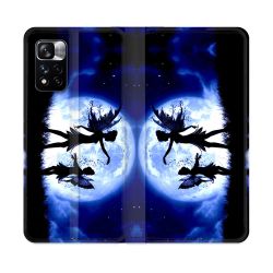 Housse cuir portefeuille Pour Xiaomi Redmi Note 11 Pro / 11 Pro 5G Fantastique Fee Lune