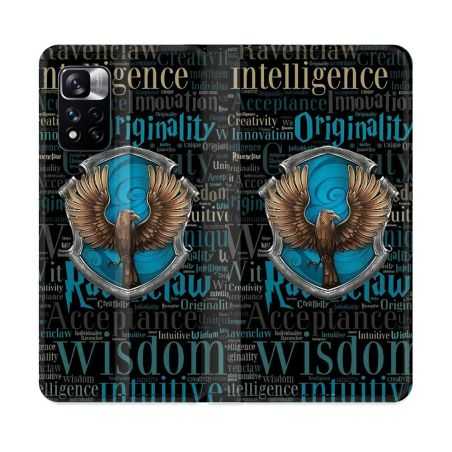 Housse cuir portefeuille Pour Xiaomi Redmi Note 11 Pro / 11 Pro 5G Harry Potter Serdaigle
