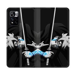 Housse cuir portefeuille Pour Xiaomi Redmi Note 11 Pro / 11 Pro 5G Manga Boruto Epée