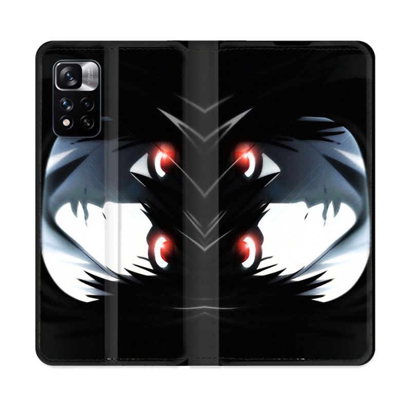 Housse cuir portefeuille Pour Xiaomi Redmi Note 11 Pro / 11 Pro 5G Manga Death Note L