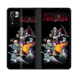 Housse cuir portefeuille Pour Xiaomi Redmi Note 11 Pro / 11 Pro 5G Manga Fairy Tail Logo Team