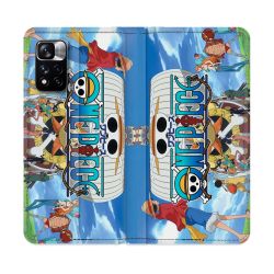 Housse cuir portefeuille Pour Xiaomi Redmi Note 11 Pro / 11 Pro 5G Manga One Piece Sunny