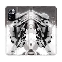 Housse cuir portefeuille Pour Xiaomi Redmi Note 11 Pro / 11 Pro 5G Star Wars - Trooper