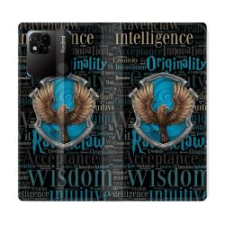 Housse cuir portefeuille Pour Xiaomi Redmi 10A Harry Potter Serdaigle