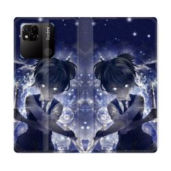 Housse cuir portefeuille Pour Xiaomi Redmi 10A Manga Assassination Classroom Nagisa