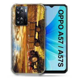 Coque Pour Oppo A57 / A57S Agriculture Tracteur Color
