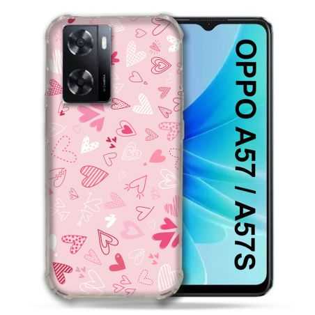 Coque Pour Oppo A57 / A57S Amour Ptis Coeurs