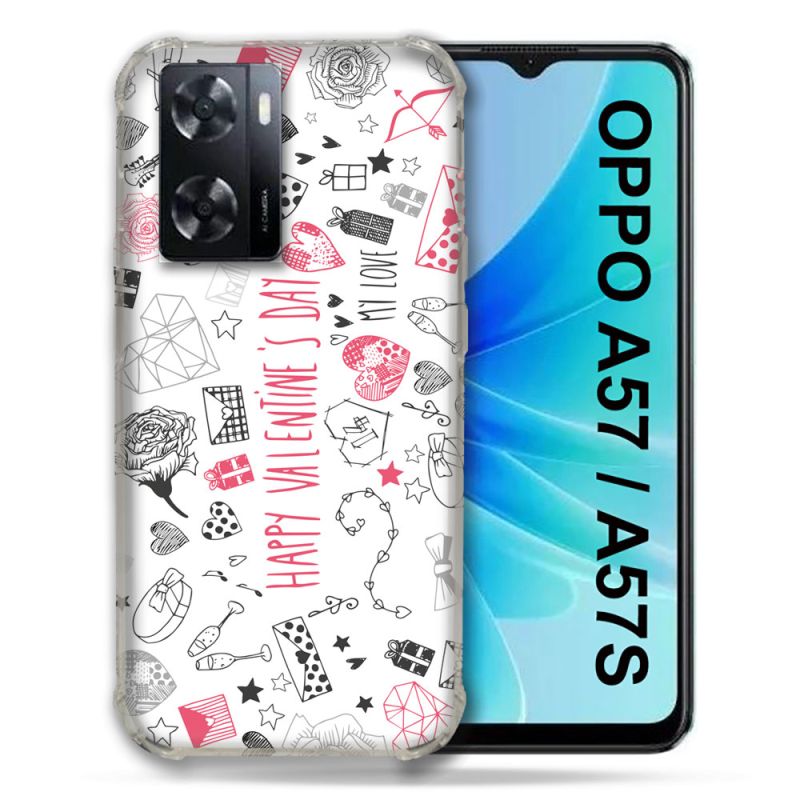 Coque Pour Oppo A57 / A57S Amour Valentines