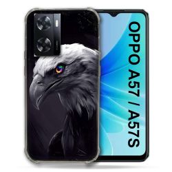 Coque Pour Oppo A57 / A57S Animal Aigle Royal Noir