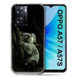 Coque Pour Oppo A57 / A57S Animal Koala Noir