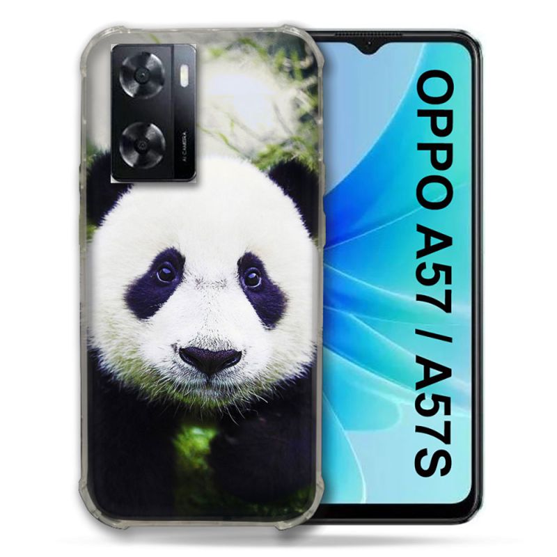 Coque Pour Oppo A57 / A57S Animal Panda Color