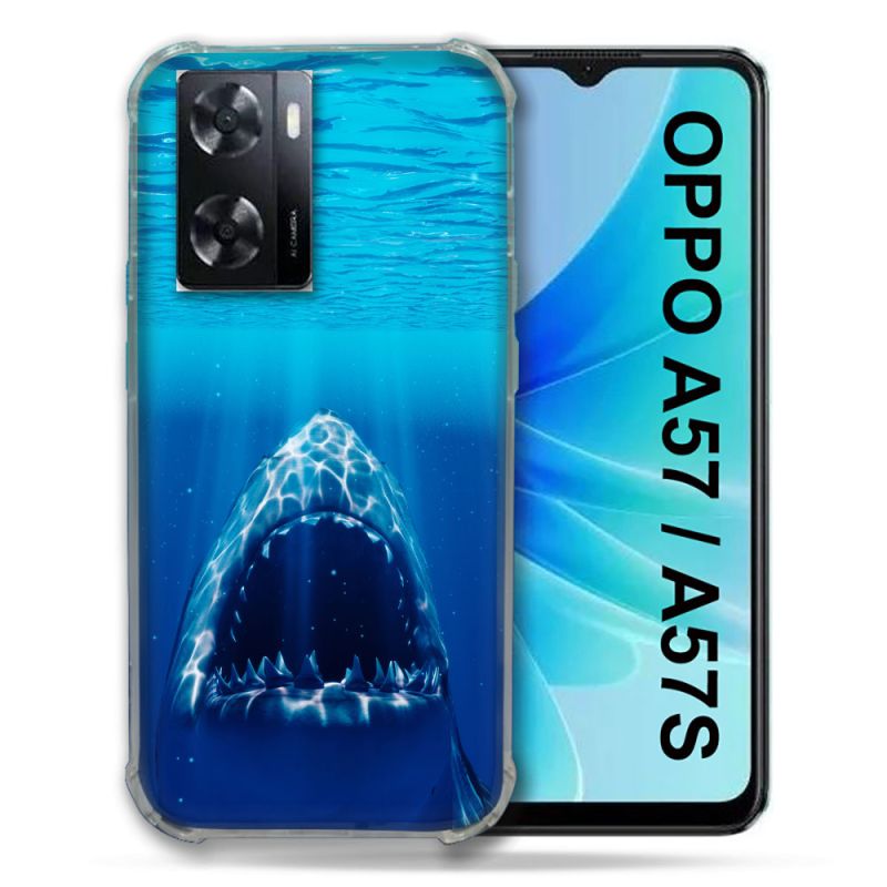 Coque Pour Oppo A57 / A57S Animal Requin Dent