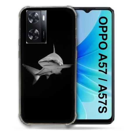 Coque Pour Oppo A57 / A57S Animal Requin Sombre
