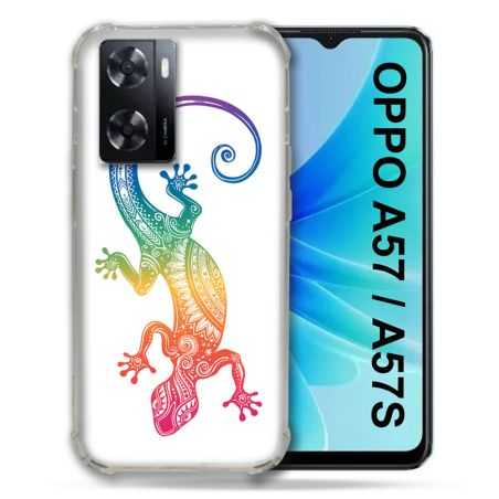 Coque Pour Oppo A57 / A57S Animal Salamandre Color