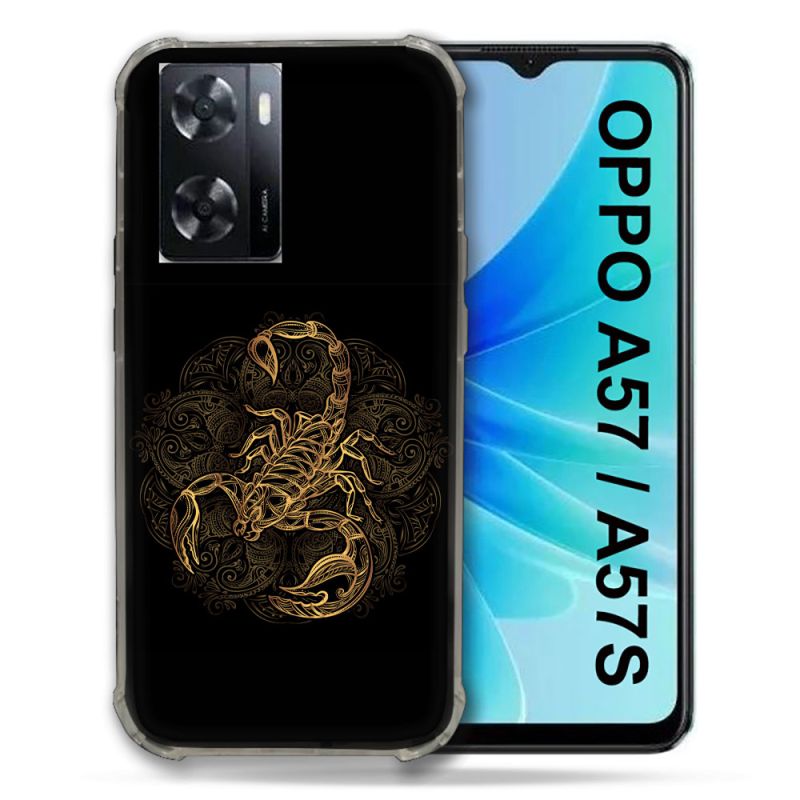 Coque Pour Oppo A57 / A57S Animal Scorpion Fresque