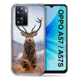 Coque Pour Oppo A57 / A57S Chasse Chevreuil Montagne