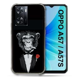Coque Pour Oppo A57 / A57S Decale Singe Mafia