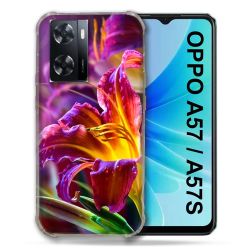 Coque Pour Oppo A57 / A57S Fleur Lys Color
