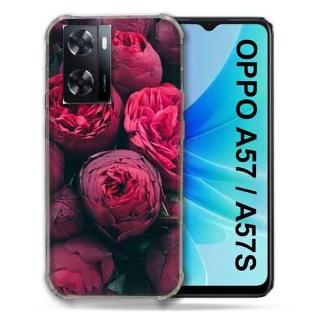 Coque Pour Oppo A57 / A57S Fleur Pivoine