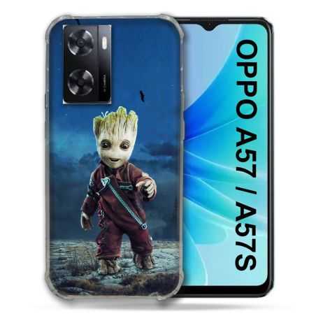 Coque Pour Oppo A57 / A57S Groot Bleu