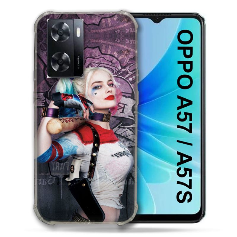 Coque Pour Oppo A57 / A57S Harley Quinn Batte