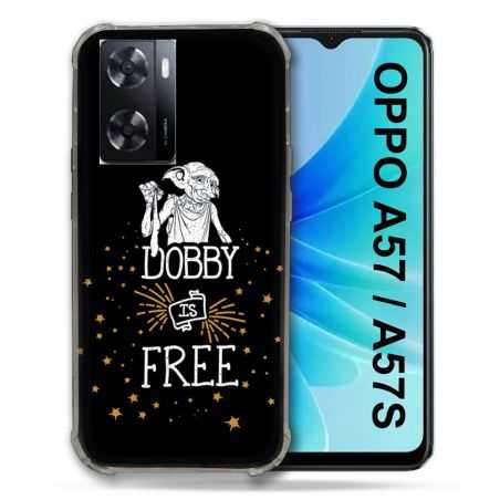 Coque Pour Oppo A57 / A57S Harry Potter Dobby Free Noir