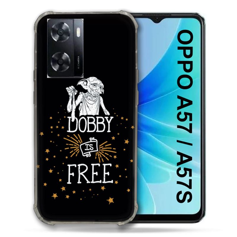 Coque Pour Oppo A57 / A57S Harry Potter Dobby Free Noir