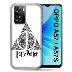 Coque Pour Oppo A57 / A57S Harry Potter Hollows triangle Blanc