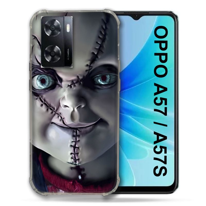 Coque Pour Oppo A57 / A57S Horreur Chucky Cicatrice